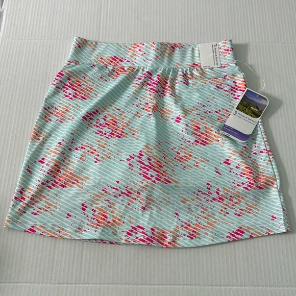 Pebble Beach Pants - Pebble Beach Dry Luxe Performance Floral Skort Size XS NWT